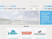 Tablet Screenshot of fishnavy.com